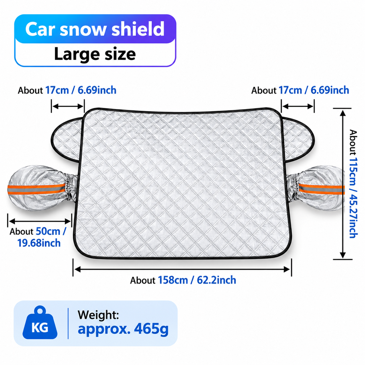 FrostGuard β Windscreen Cover for Snow, Ice and Sun βοΈπ