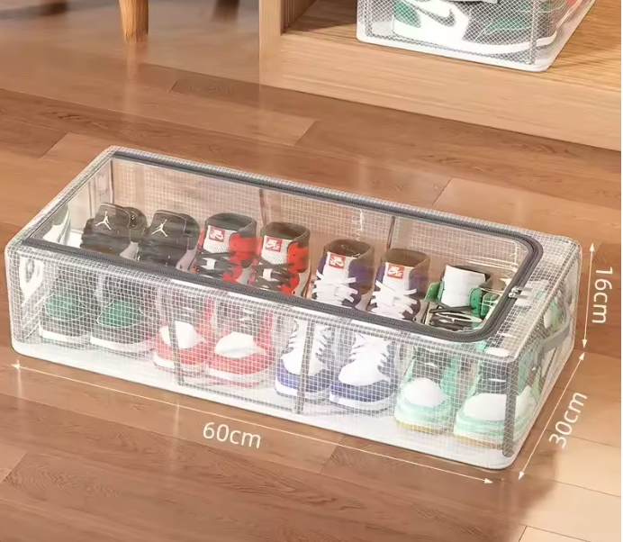 ShoeClear β Transparent Shoe Storage Box ππ¦