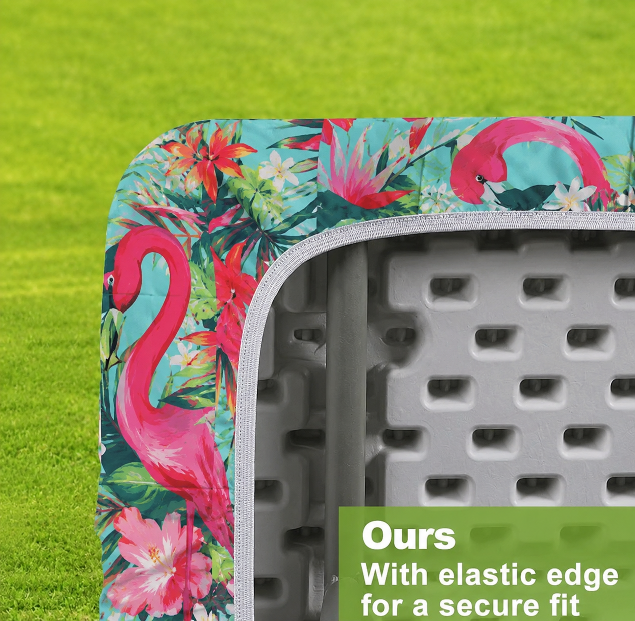 BenchNest Elastic Picnic Table & Bench Cover Set