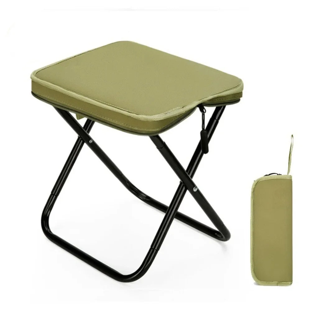 PackSeat Folding Backpack Stool | Portable Crossbody Chair with Heavy-Duty Steel Frame