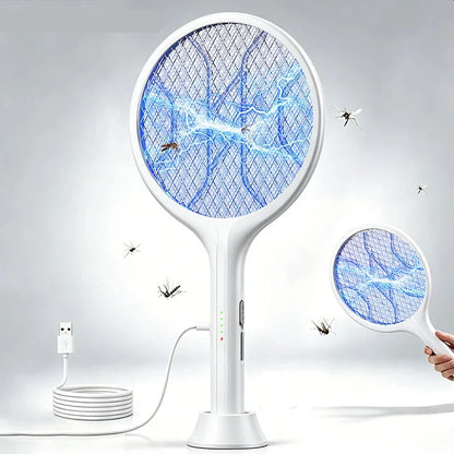 Rechargeable Electric Bug Zapper Racket