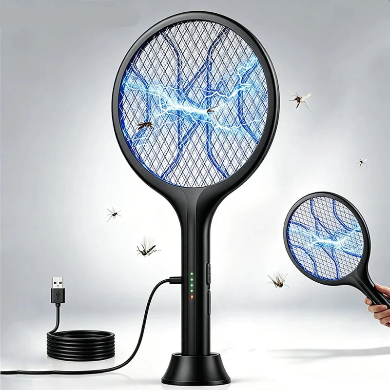 Rechargeable Electric Bug Zapper Racket