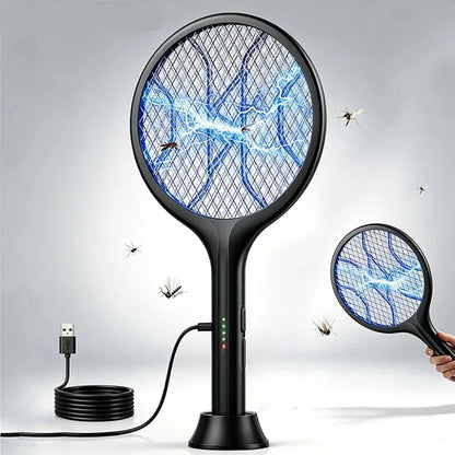 Rechargeable Electric Bug Zapper Racket