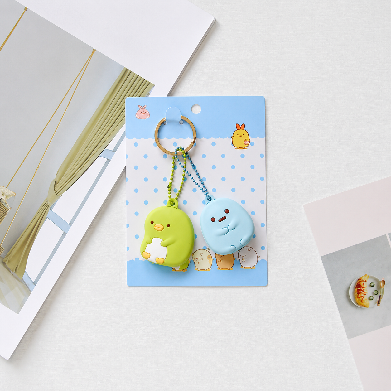 Cute Anime Character Keychain