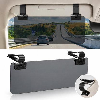 ClearDrive - Adjustable Car Sun Visor Extender & Anti-Glare Shield