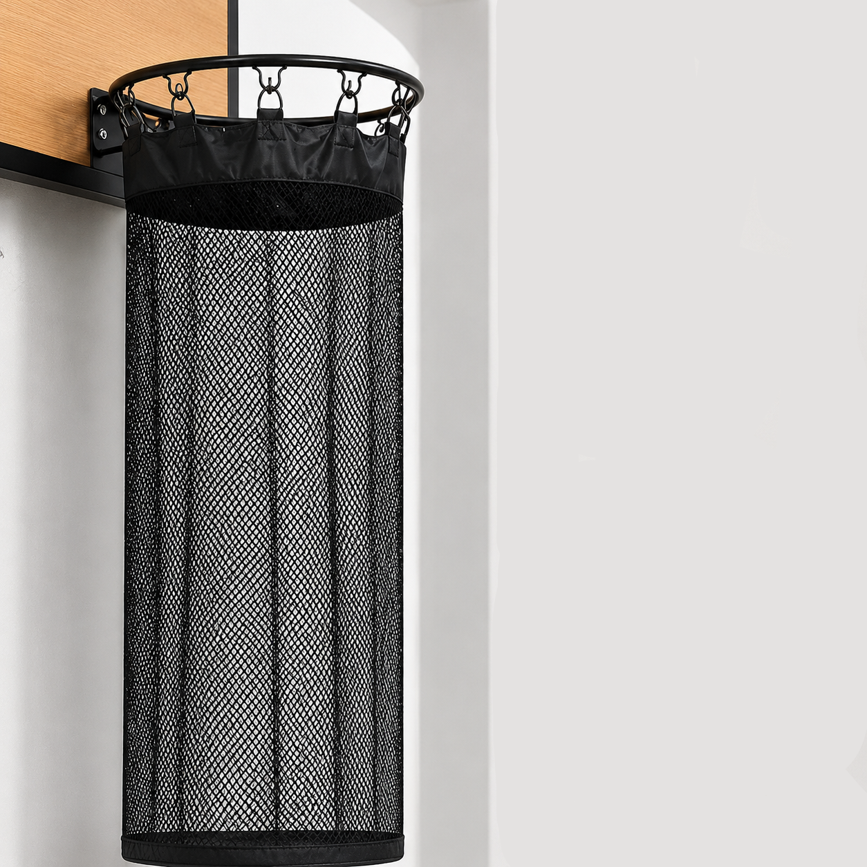 HoopDrop - Basketball Over-the-Door Laundry Hamper
