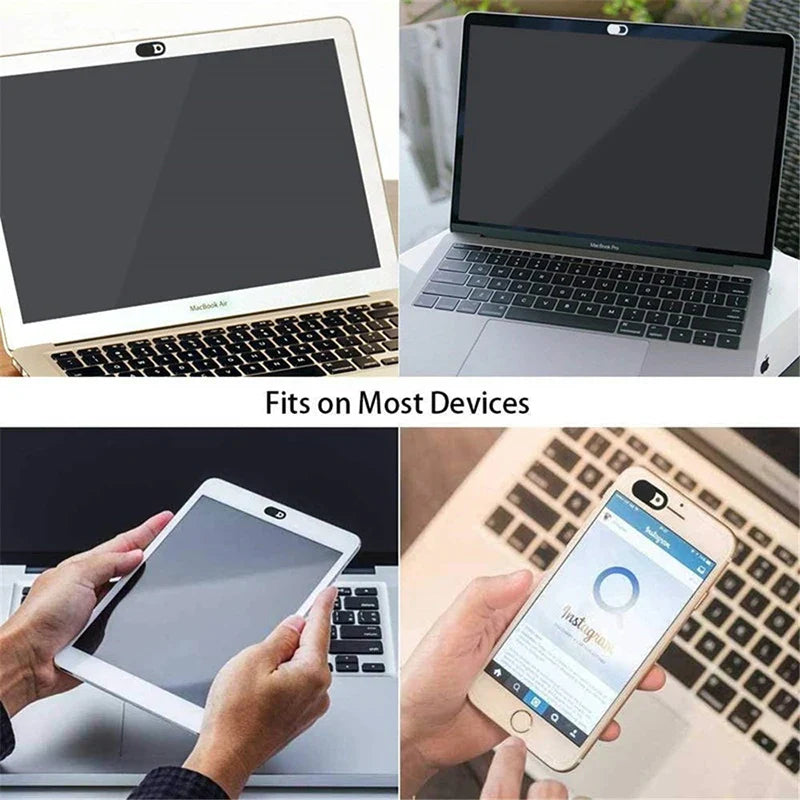 SlideSafe Ultra-Thin Webcam Privacy Covers