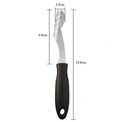 CorePro Stainless Steel Jalapeno Corer | Serrated Pepper & Vegetable Core Remover Tool