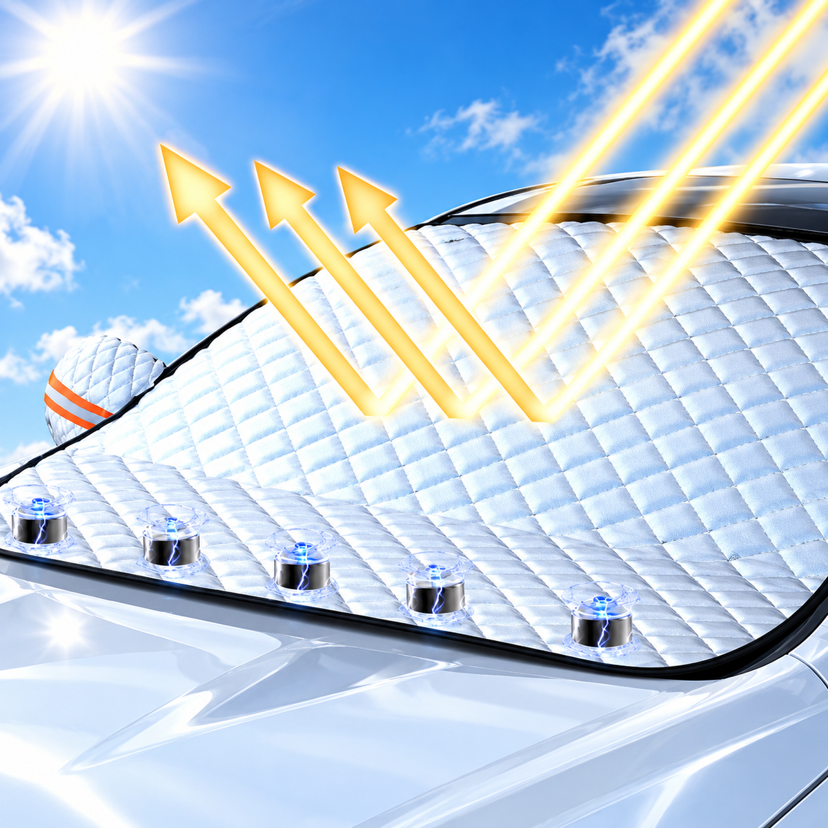 FrostGuard – Windscreen Cover for Snow, Ice and Sun ❄️🚗