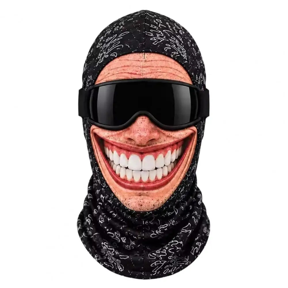 FunFace – Printed Ski Mask with Neck Protection ⛷️😄