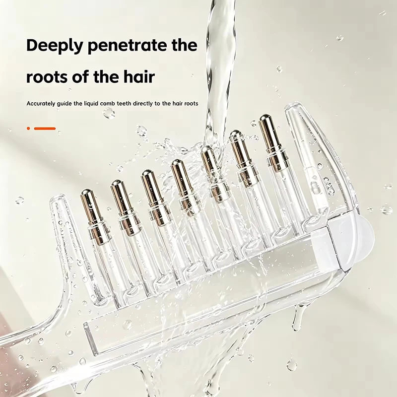 RootFlow - Refillable Scalp Serum Applicator & Massage Comb