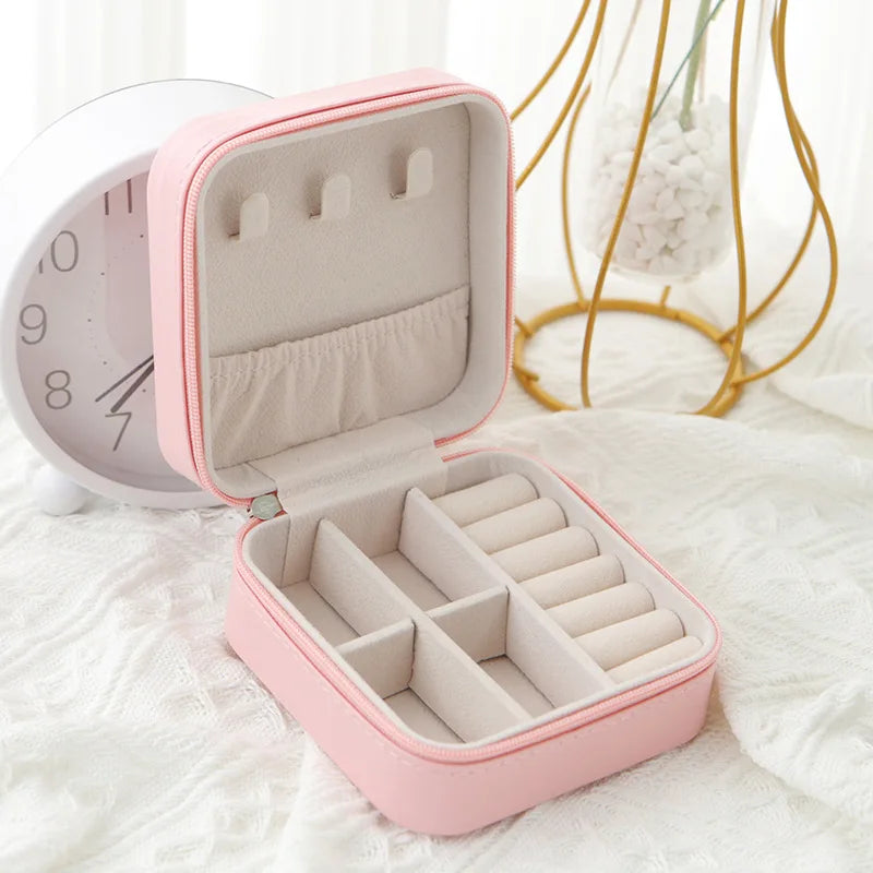 LuxeNest Travel Jewelry Case