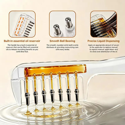 RootFlow - Refillable Scalp Serum Applicator & Massage Comb