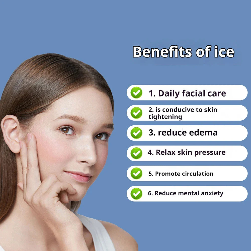 IceGlow Pro Silicone Ice Facial Bowl | Foldable Cold Therapy Face Bath with Built-In Ice Tray