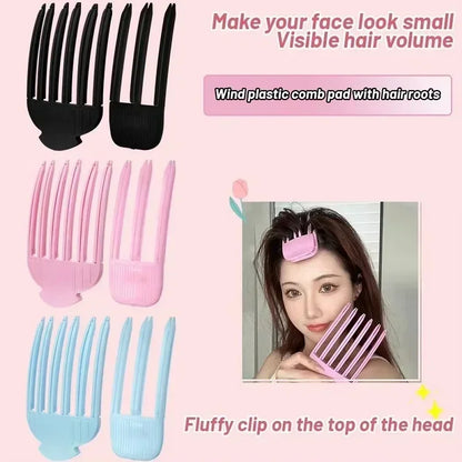 VoluCurl Heatless Hair Root Clips | No-Heat Hair Volumizing & Styling Tool