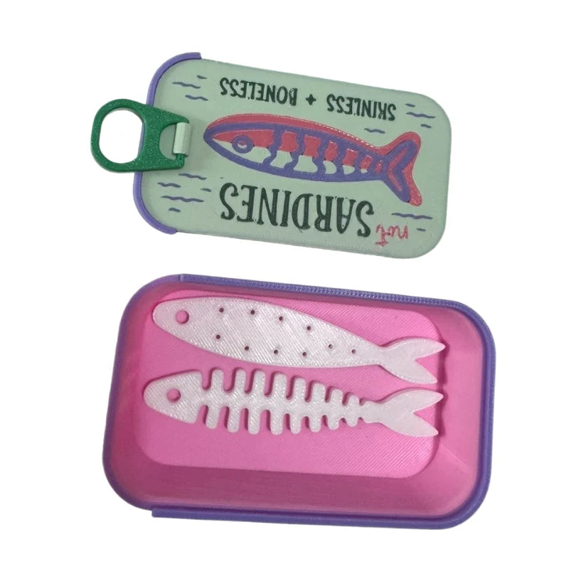 SardineStash - Mini Sardine Tin Storage Box