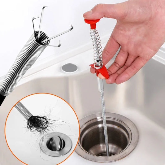 Four-Claw Drain Cleaning Tool