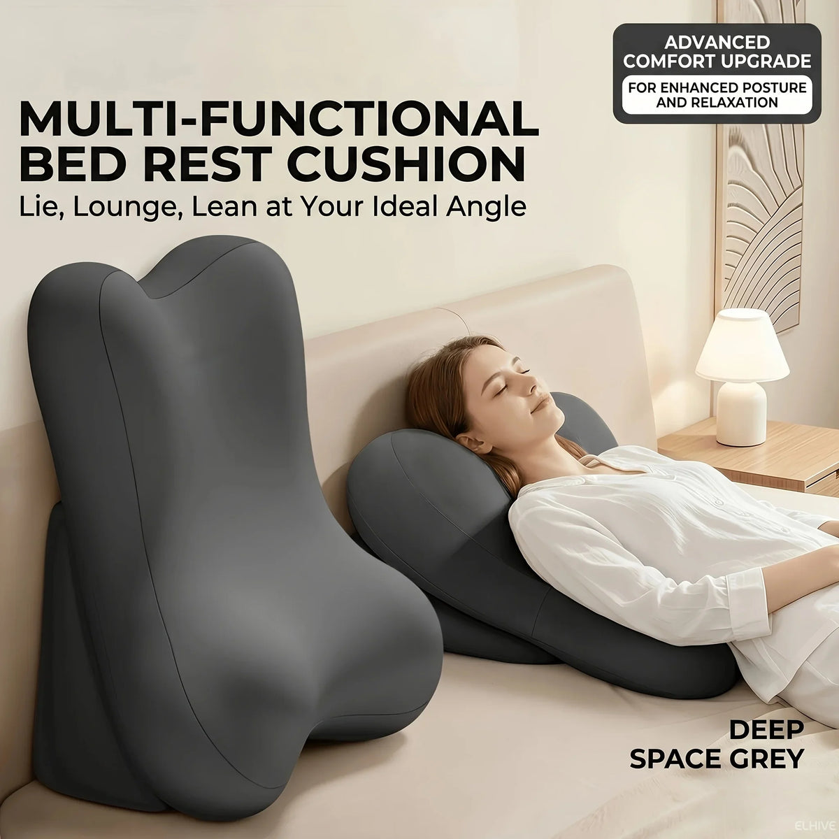 RestWell Adjustable Bed Backrest Wedge (2pcs Set)