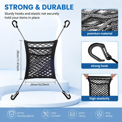 Universal Car Seat Gap Storage Net