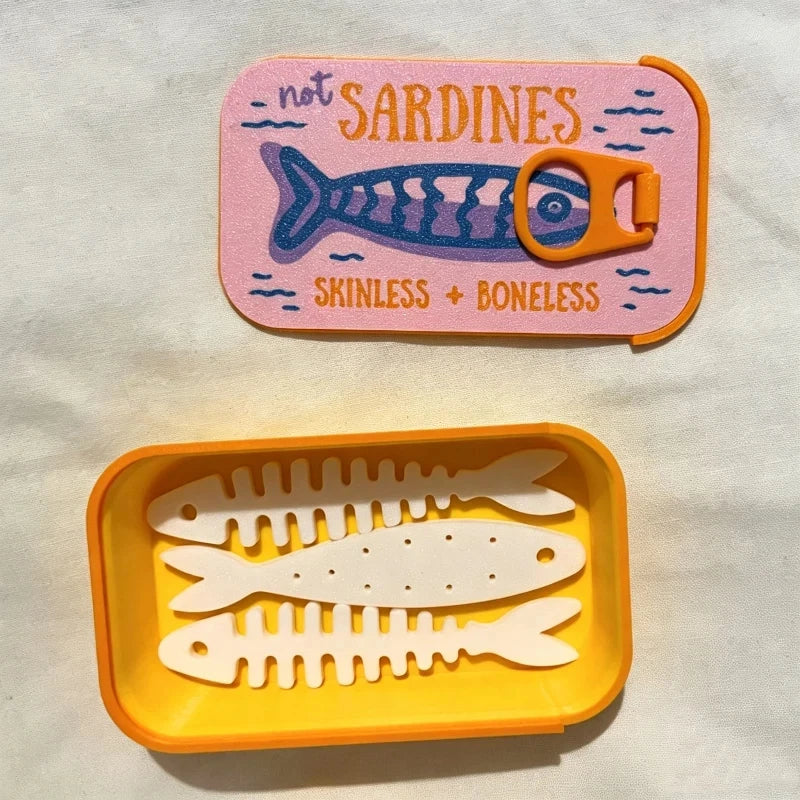 SardineStash - Mini Sardine Tin Storage Box