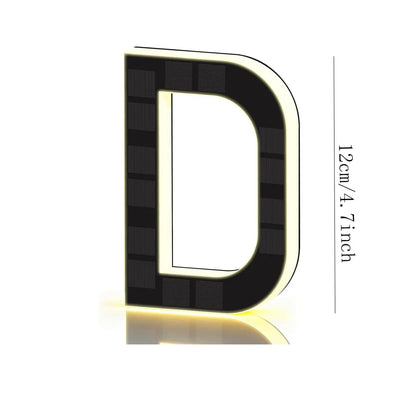SolarGlow LED House Number Light