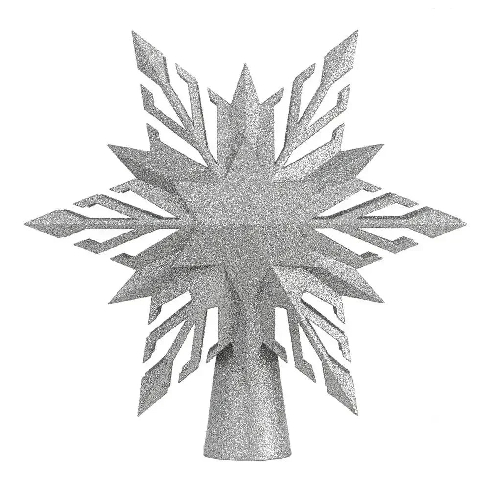 LED Snowflake Projector Christmas Tree Topper