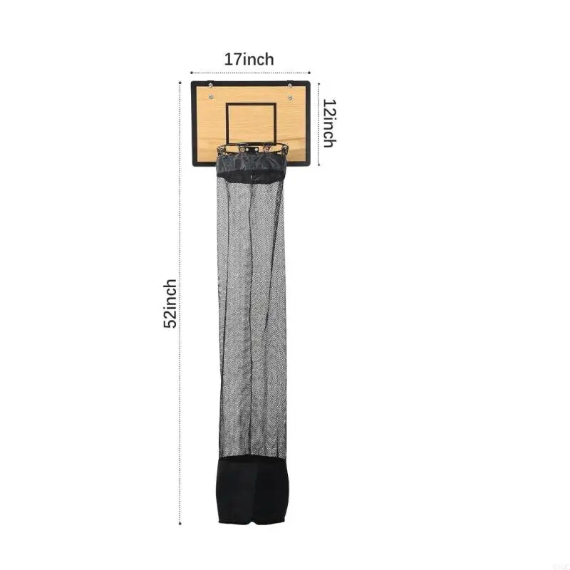 HoopDrop - Basketball Over-the-Door Laundry Hamper