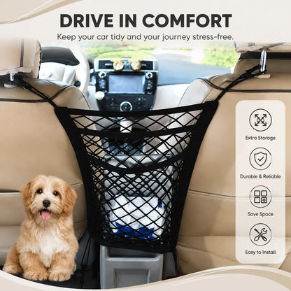 Universal Car Seat Gap Storage Net