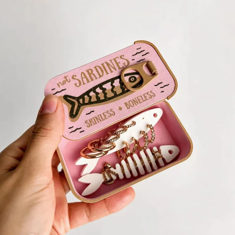 SardineStash - Mini Sardine Tin Storage Box