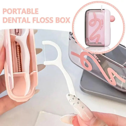 FlossPop – Pop-Up Dental Floss Box for On the Go 🦷✨