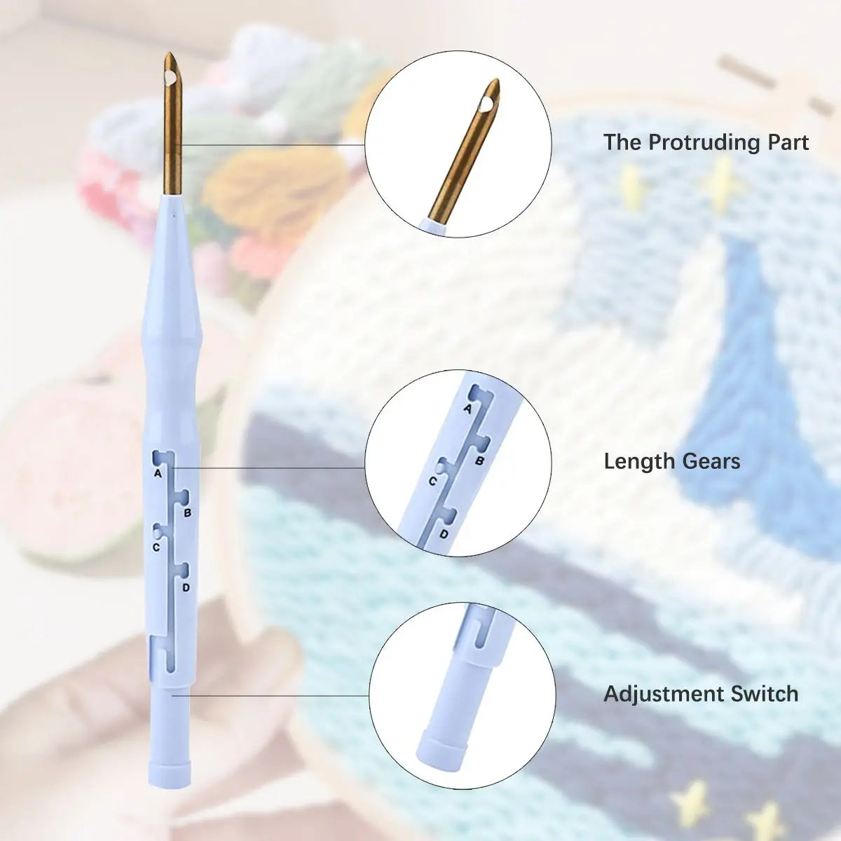 Landscape Punch Needle Embroidery Kit