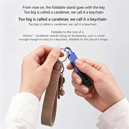 PocketStand - Foldable Keychain Phone Holder