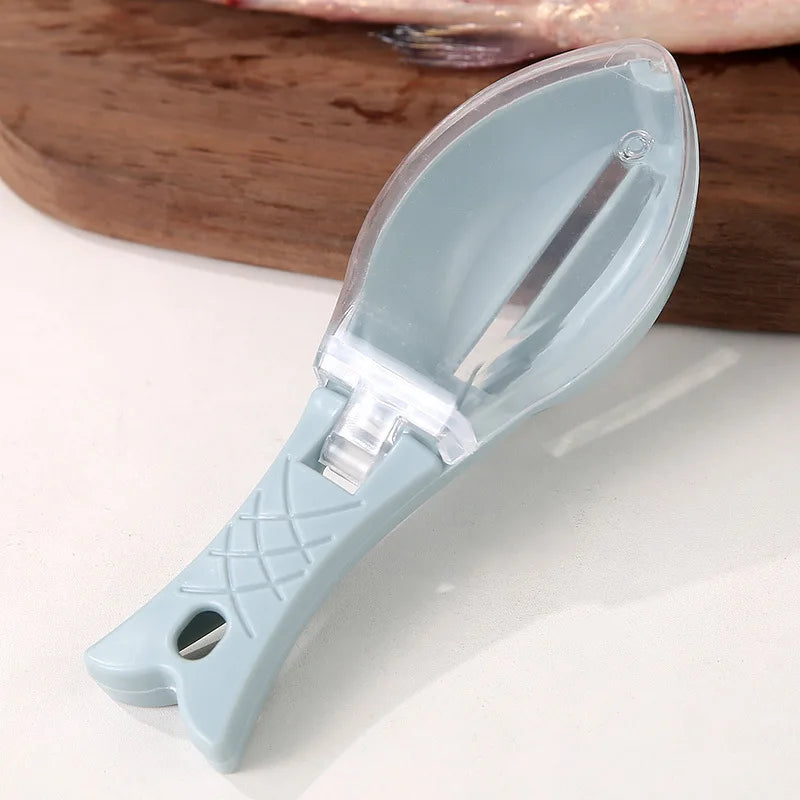 Fish Scales Grater Scraper – Fish Cleaning Tool with Cover