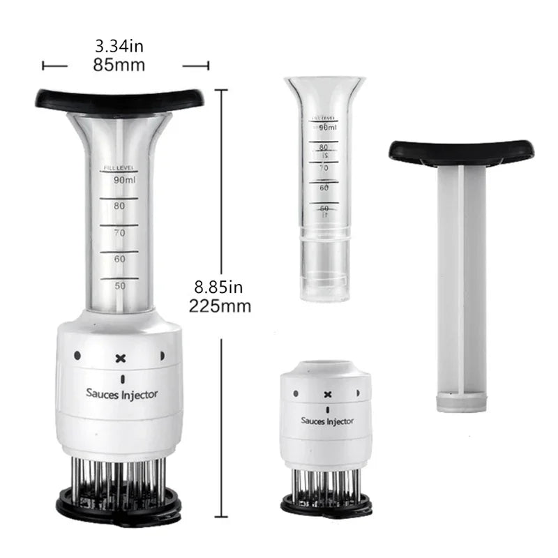 FlavorForce 2-in-1 Meat Tenderizer & Marinade Injector