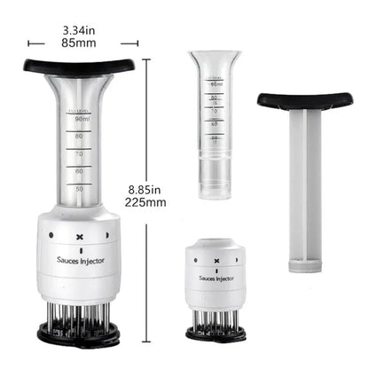 FlavorForce 2-in-1 Meat Tenderizer & Marinade Injector