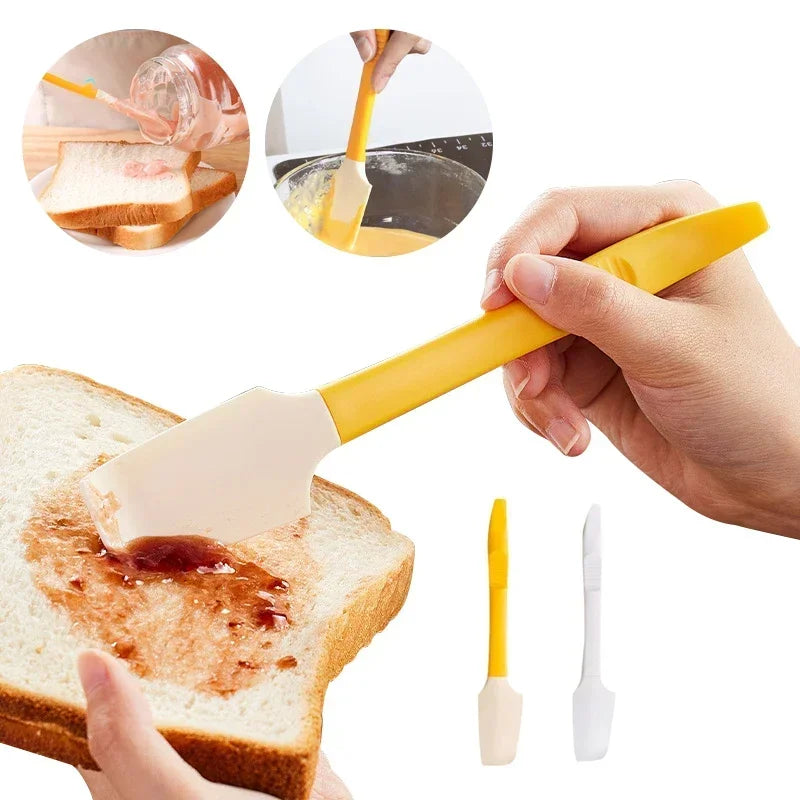 Multi-Functional Silicone Mini Spatula – Heat-Resistant