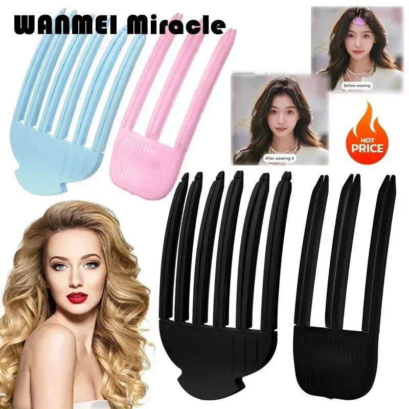 VoluCurl Heatless Hair Root Clips | No-Heat Hair Volumizing & Styling Tool