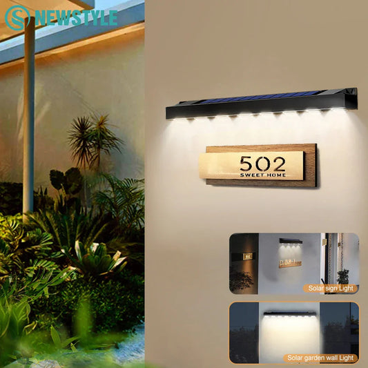 Solar LED Wall Lights