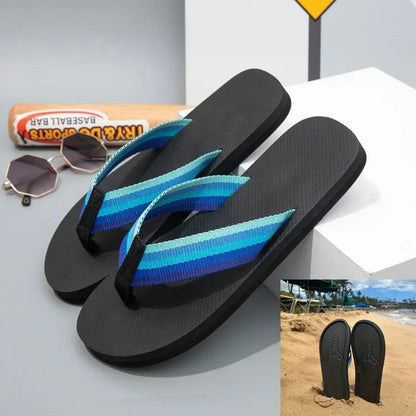 Hidden Middle Finger Funny Flip Flops