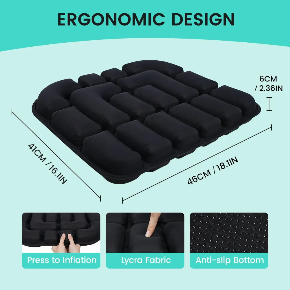 3D Air Support Seat Cushion