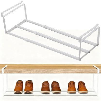 Adjustable Under-Shelf Storage Rack
