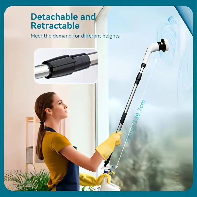PowerScrub 9-in-1 Electric Spin Cleaning Brush