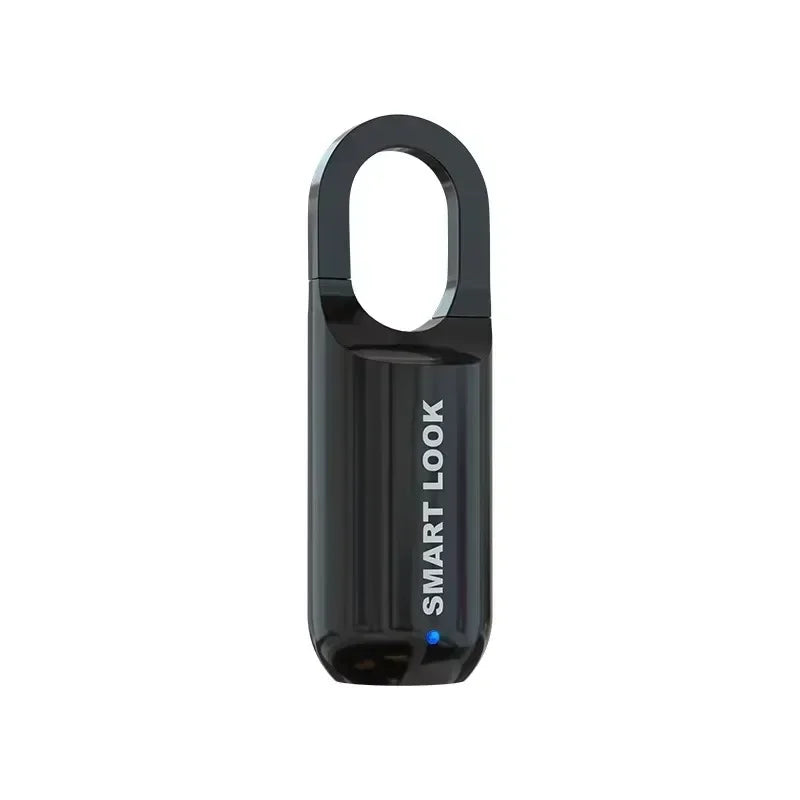 SecureTouch Mini Fingerprint Padlock | Keyless USB Rechargeable Anti-Theft Lock