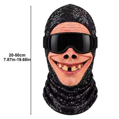 FunFace – Printed Ski Mask with Neck Protection ⛷️😄
