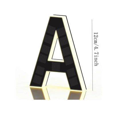 SolarGlow LED House Number Light