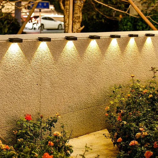 LED Solar Step Lamp – Outdoor Stair & Garden Lights