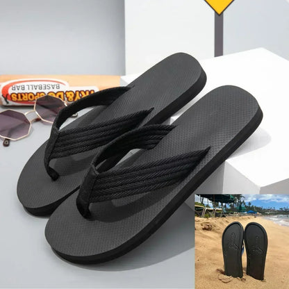 Hidden Middle Finger Funny Flip Flops