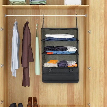 Hanging Travel Luggage Organizer