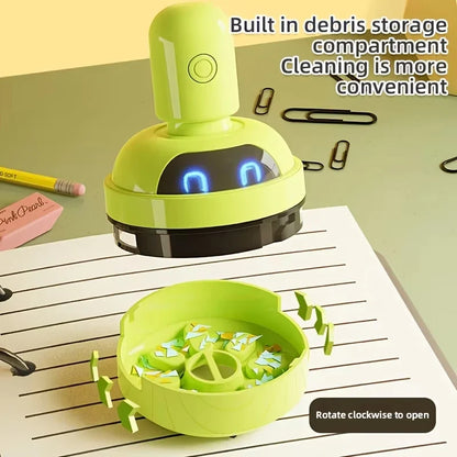 DeskBuddy Mini USB Rechargeable Desktop Vacuum Cleaner