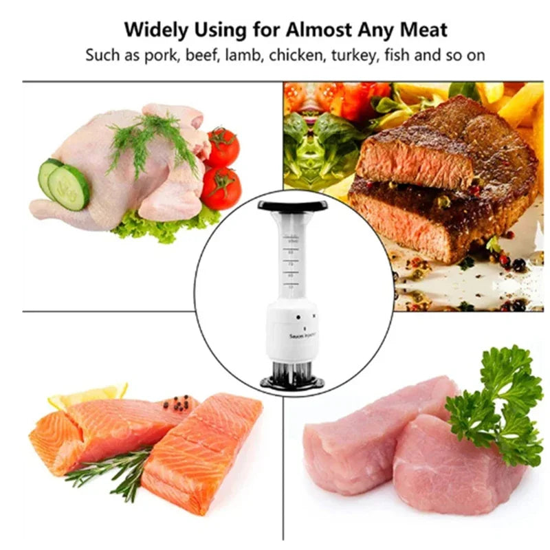 FlavorForce 2-in-1 Meat Tenderizer & Marinade Injector